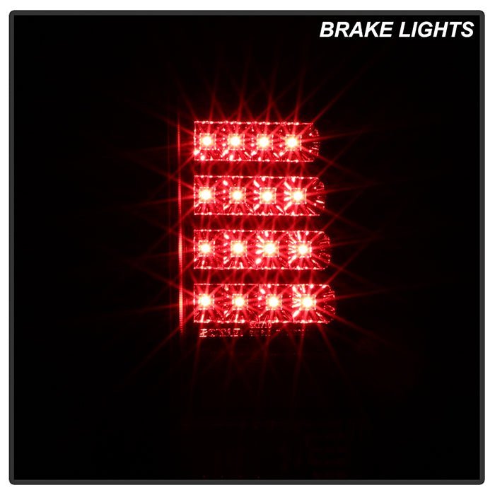 Scion XB 03-07 Version 2 LED Tail Lights - Black