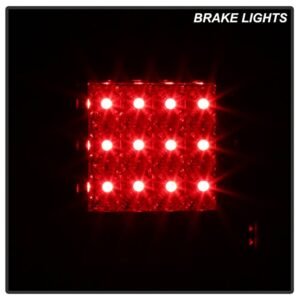Toyota Tacoma 01-04 LED Tail Lights - Smoke - Image 10