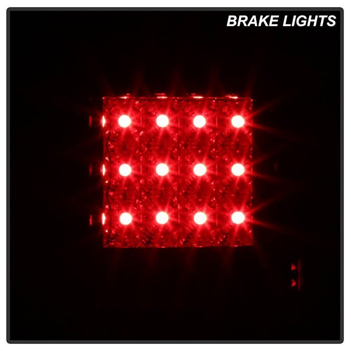 Toyota Tacoma 01-04 LED Tail Lights - Smoke