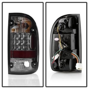 Toyota Tacoma 01-04 LED Tail Lights - Smoke - Image 2
