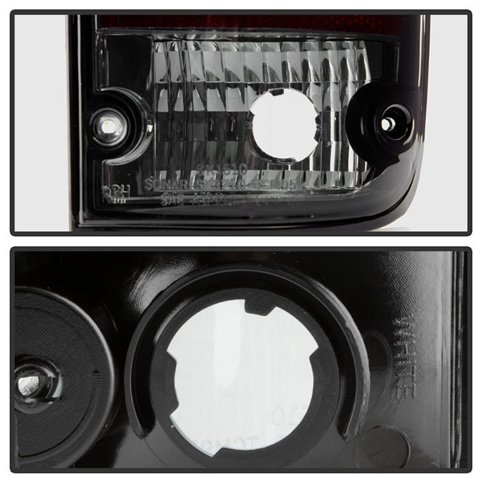 Toyota Tacoma 01-04 LED Tail Lights - Smoke