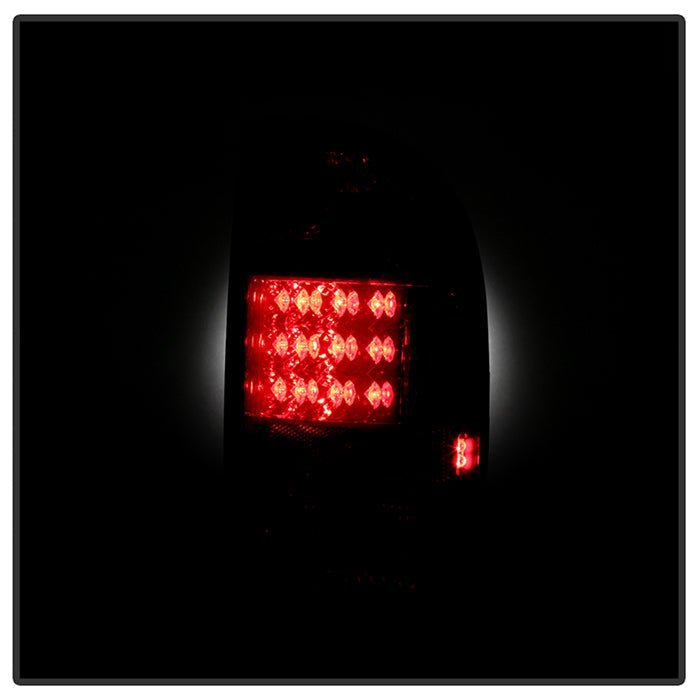 Toyota Tacoma 01-04 LED Tail Lights - Smoke