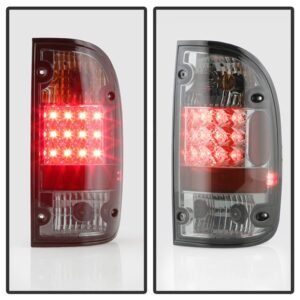 Toyota Tacoma 01-04 LED Tail Lights - Smoke - Image 8