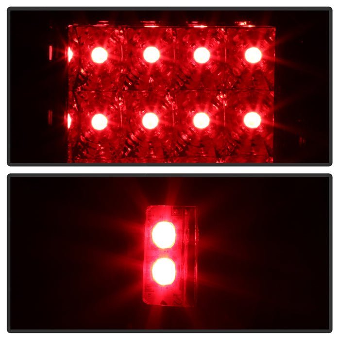 Toyota Tacoma 01-04 LED Tail Lights - Smoke