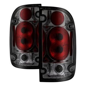 Toyota Tacoma 01-04 Euro Style Tail Lights - Smoke - Image 1