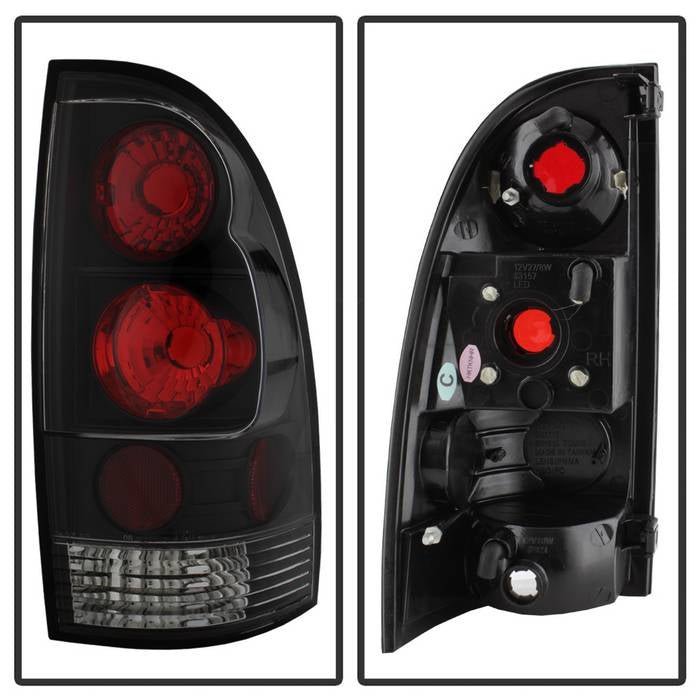 Toyota Tacoma 05-15 Euro Style Tail Lights - Black