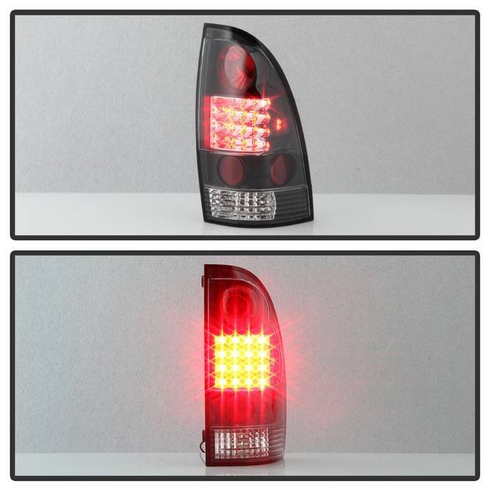 Toyota Tacoma 05-15 LED Tail Lights - Black