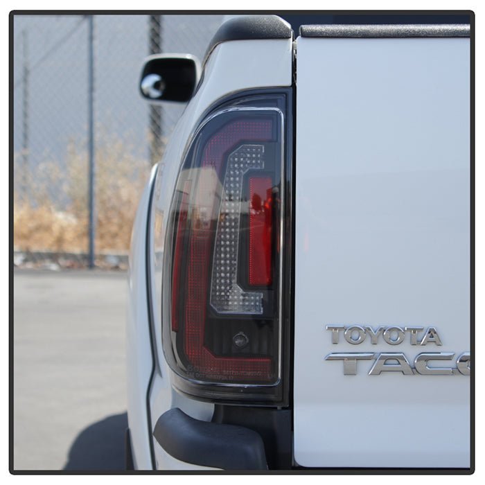Toyota Tacoma 05-15 LED Tail Lights  - Black