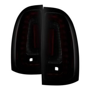 Toyota Tacoma 05-15 LED Tail Lights - Black Smoke - Image 1