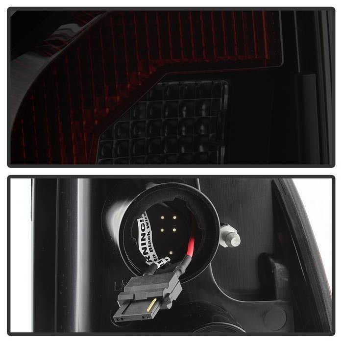 Toyota Tacoma 05-15 LED Tail Lights - Black Smoke