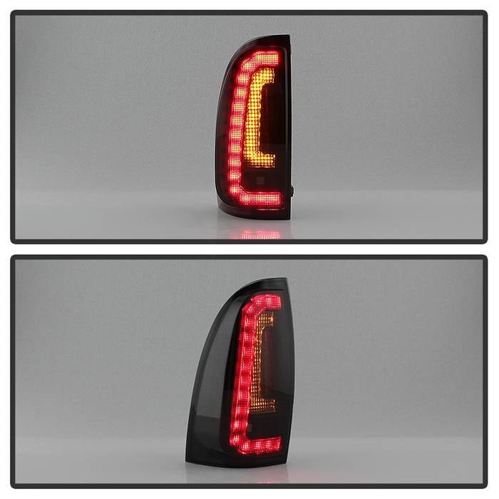 Toyota Tacoma 05-15 LED Tail Lights - Black Smoke