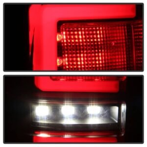 Toyota Tacoma 16-19 LED Tail Lights - Black - Image 7