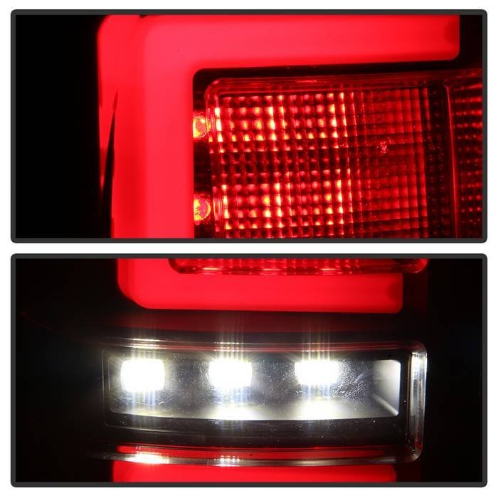 Toyota Tacoma 16-19 LED Tail Lights - Black