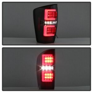 Toyota Tacoma 16-19 LED Tail Lights - Black - Image 8