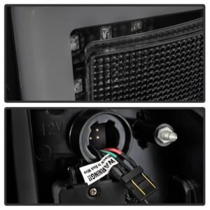 Toyota Tacoma 16-19 LED Tail Lights - Black Smoke - Image 4