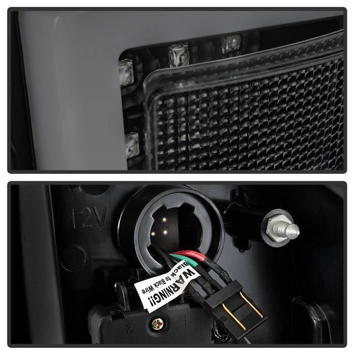 Toyota Tacoma 16-19 LED Tail Lights - Black Smoke