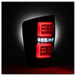 Toyota Tacoma 16-19 LED Tail Lights - Black Smoke - Image 6