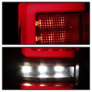 Toyota Tacoma 16-19 LED Tail Lights - Black Smoke - Image 7