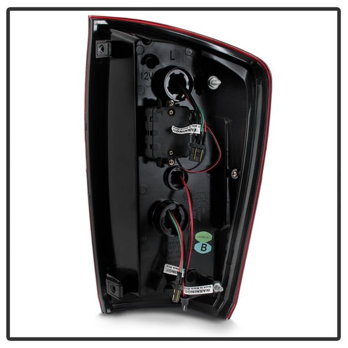 Toyota Tacoma 16-19 LED Tail Lights - Red Clear