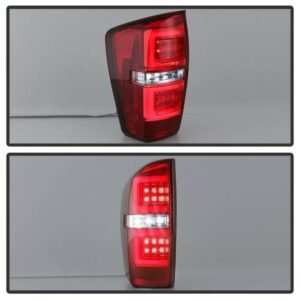 Toyota Tacoma 16-19 LED Tail Lights - Red Clear - Image 8
