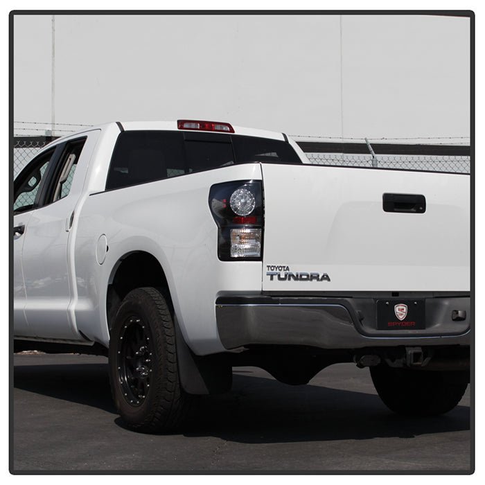 Toyota Tundra 07-13 LED Tail lights - Black