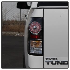 Toyota Tundra 07-13 LED Tail lights - Black - Image 10