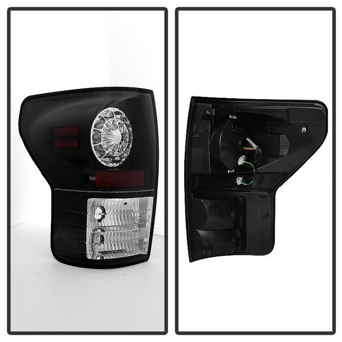 Toyota Tundra 07-13 LED Tail lights - Black