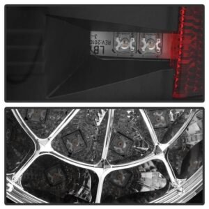 Toyota Tundra 07-13 LED Tail lights - Black - Image 4