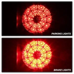 Toyota Tundra 07-13 LED Tail lights - Black - Image 6