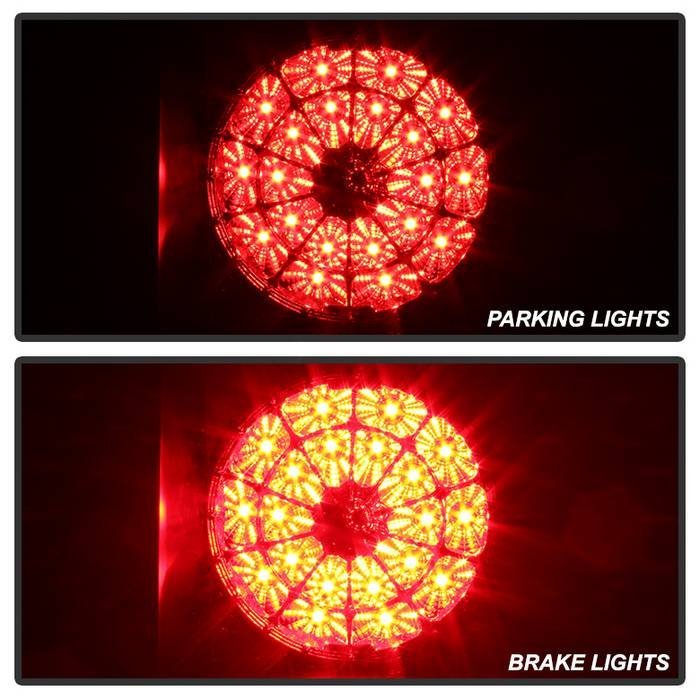 Toyota Tundra 07-13 LED Tail lights - Black