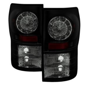 Toyota Tundra 07-13 LED Tail lights - Black Smoke - Image 1