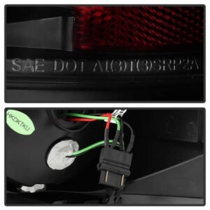 Toyota Tundra 07-13 LED Tail lights - Black Smoke - Image 3