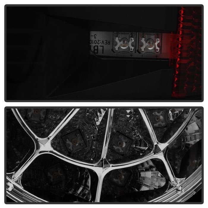 Toyota Tundra 07-13 LED Tail lights - Black Smoke