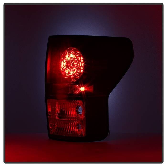 Toyota Tundra 07-13 LED Tail lights - Black Smoke