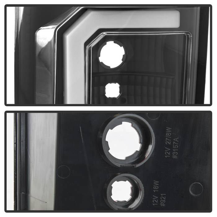 Toyota Tundra 07-13 Version 2 Light Bar LED Tail lights - Black