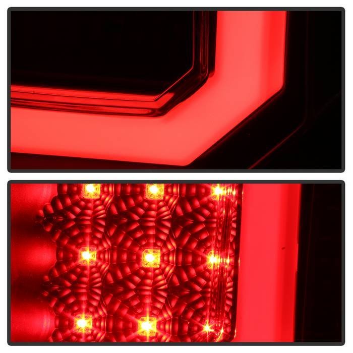 Toyota Tundra 07-13 Version 2 Light Bar LED Tail lights - Black