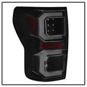 Toyota Tundra 07-13 Version 2 Light Bar LED Tail lights - BlacK Smoke - Image 2