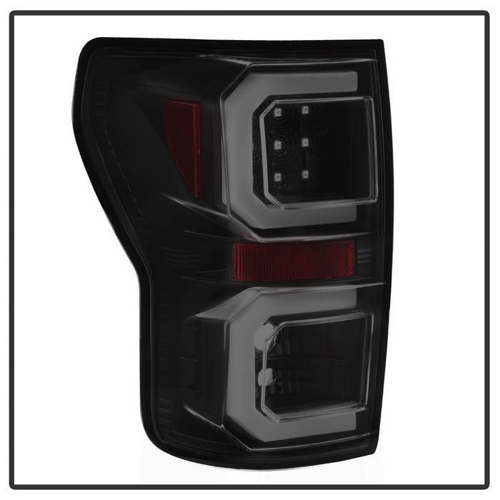 Toyota Tundra 07-13 Version 2 Light Bar LED Tail lights - BlacK Smoke