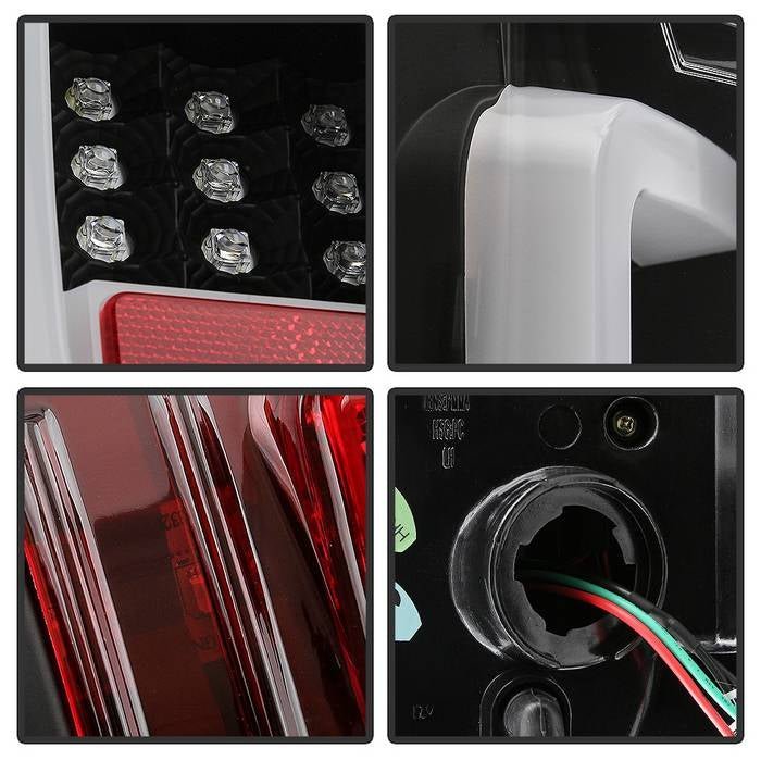 Toyota Tundra 2014-2019 Light Bar LED Tail Lights - All Black
