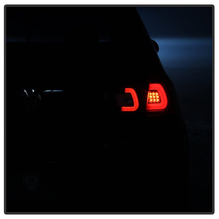 Volkswagen Golf V 06-09 LED TURN SIGNAL LED Tail Lights - Black