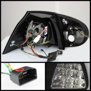 Volkswagen Golf V 06-09 LED TURN SIGNAL LED Tail Lights - Black - Image 2