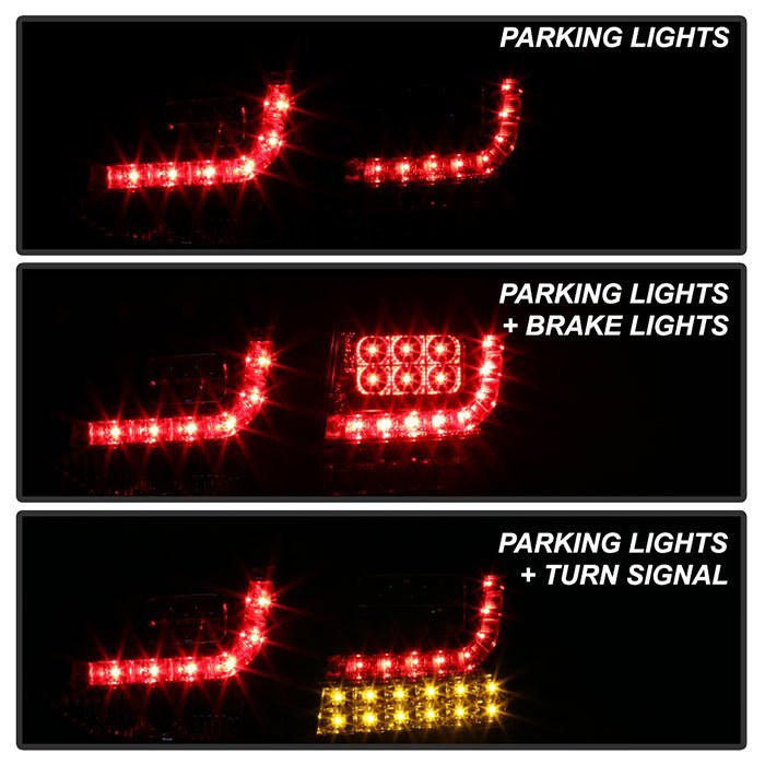 Volkswagen Golf / GTI 10-13 LED Tail Lights - Black