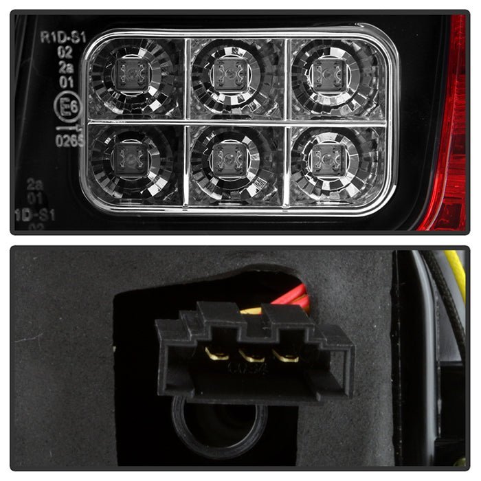 Volkswagen Golf / GTI 10-13 LED Tail Lights - Black