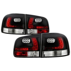 Volkswagen Touareg 03-07 LED Tail Lights - Black - Image 1