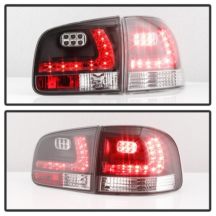 Volkswagen Touareg 03-07 LED Tail Lights - Black