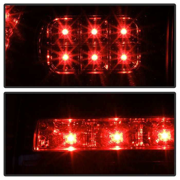 Volkswagen Touareg 03-07 LED Tail Lights - Black