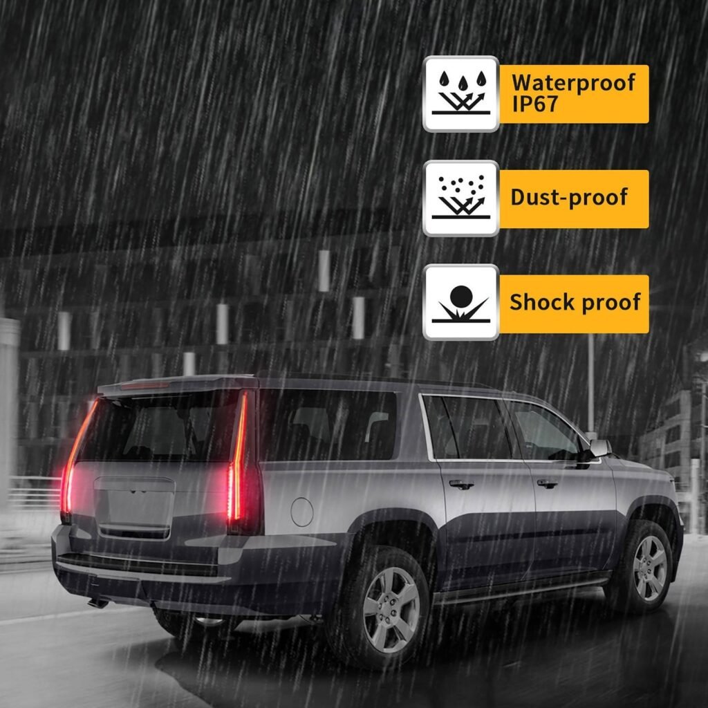 15-20 Chevrolet Tahoe Suburban 4th Gen(K2UC) Vland LED Tail Lights with Sequential Turn Signal