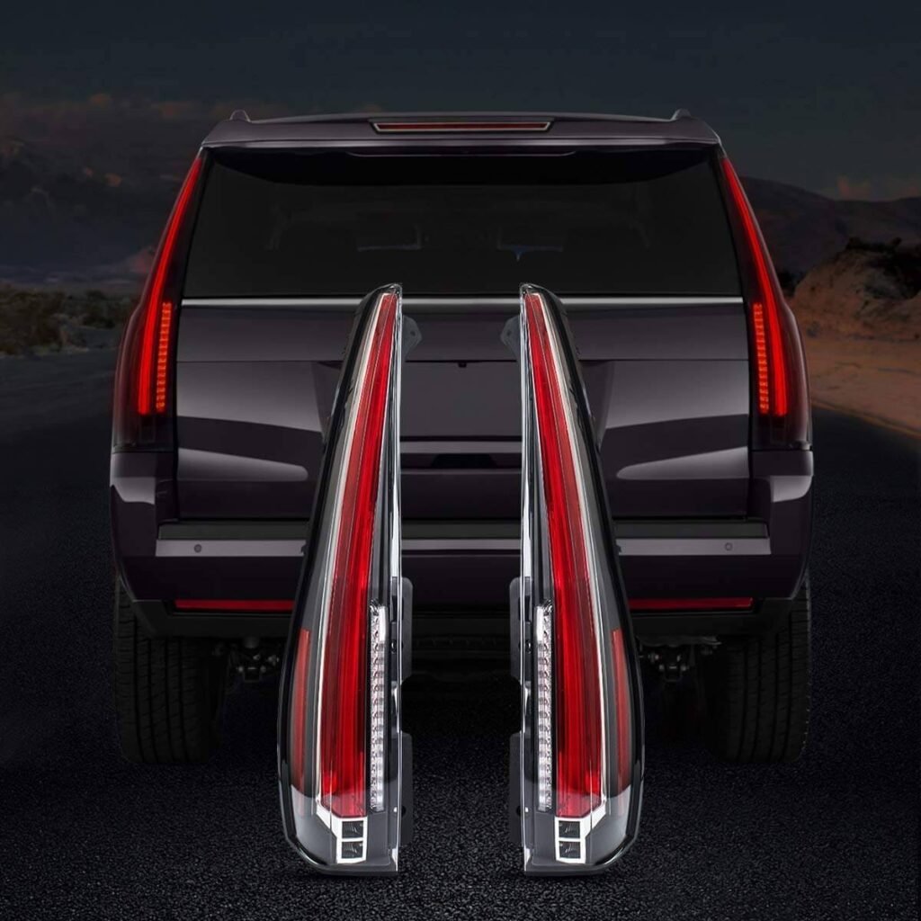 07-14 Cadillac Escalade 3th Gen (GMT900) Vland LED Tail Lights with Sequential Turn Signal