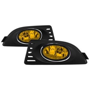 Acura RSX 05-07 OEM Fog Lights w/Switch - Yellow - Image 1