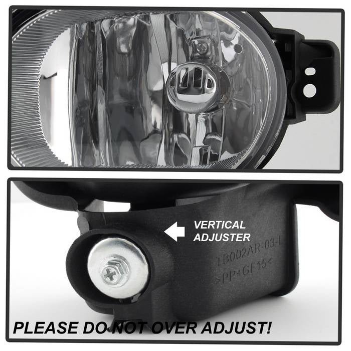 Acura TL 07-08 OEM Fog Lights wo/Switch - Clear